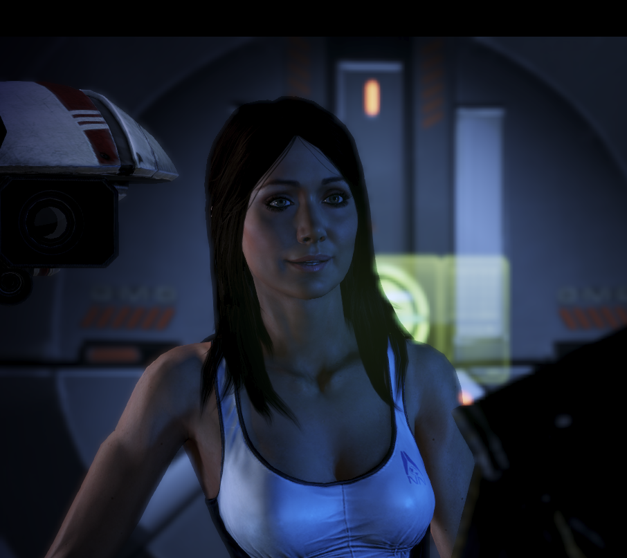 Лучшие девушки из игр - Диана - очаровательная журналистка из Mass Effect 3