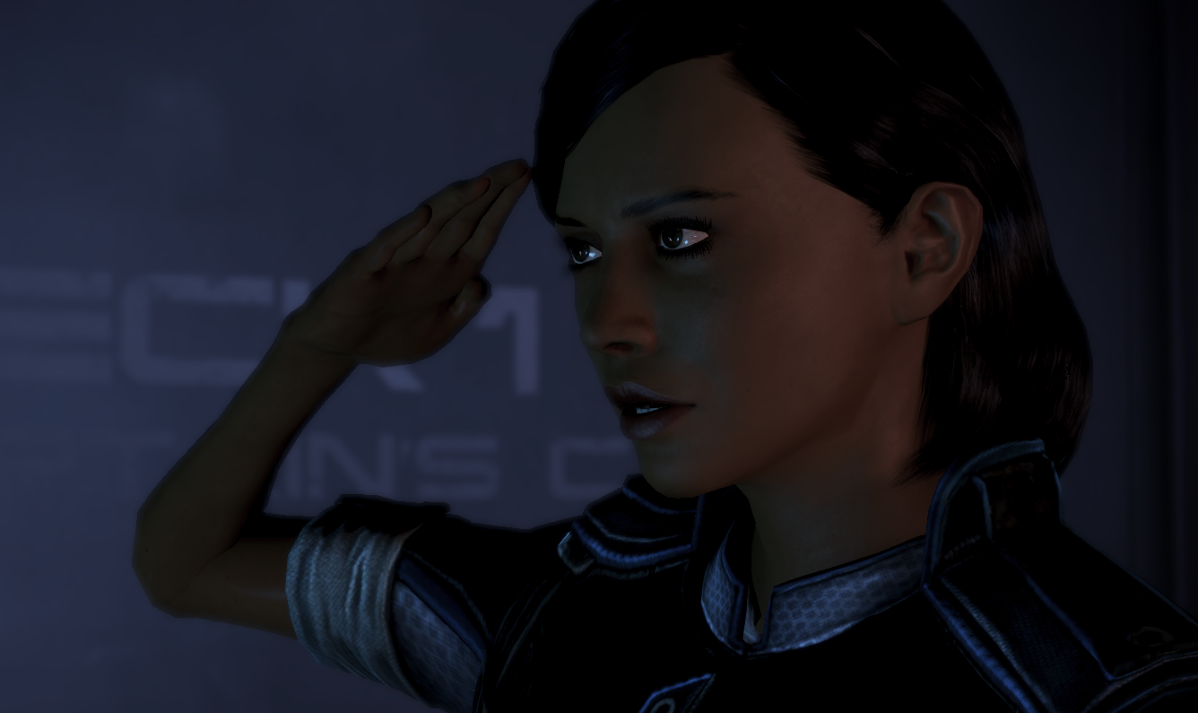 Лучшие девушки из игр - Саманта - специалист по связи в Mass Effect 3