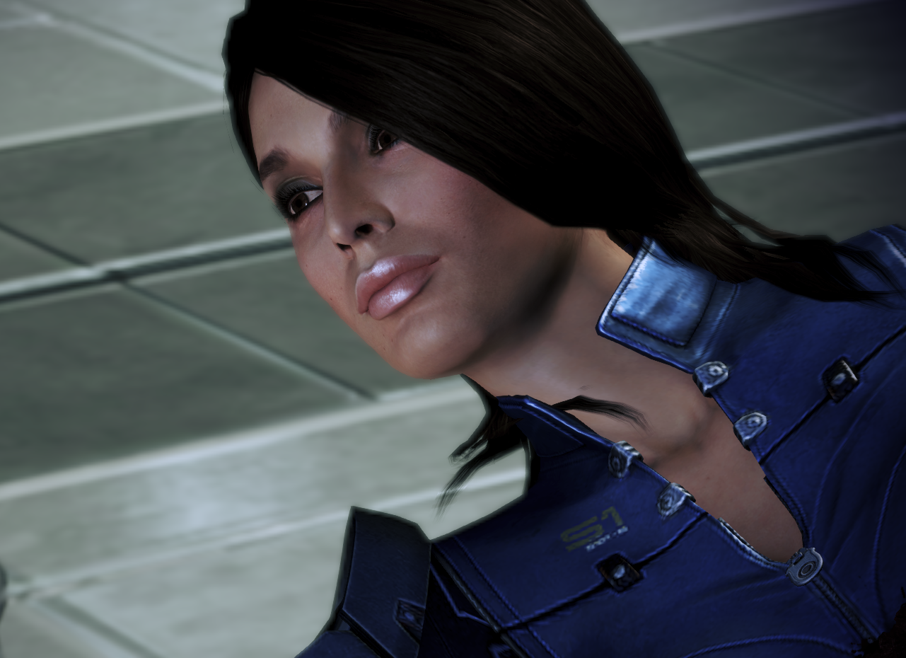 Лучшие девушки из игр - Эшли - главное украшение Mass Effect 3