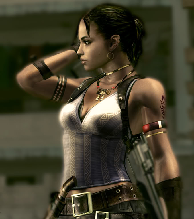 Лучшие девушки из игр - Шева Аломар - спутница главного героя Resident Evil 5