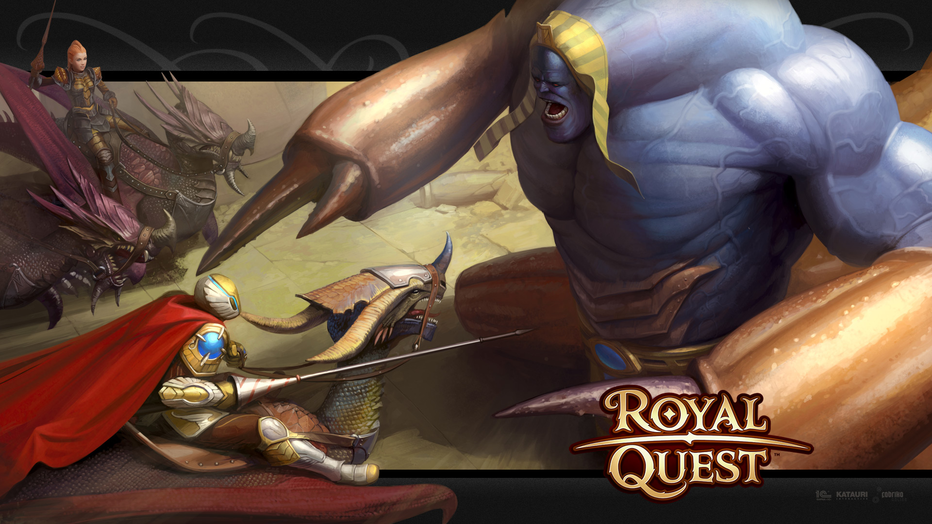 Новый год в игре Royal Quest - 