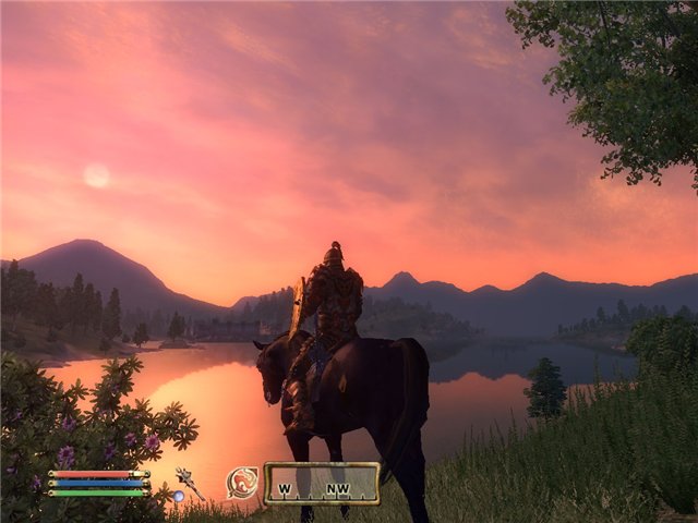 Пейзажи в играх - Вид в Oblivion