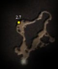 Карта пещеры с флагом лорда