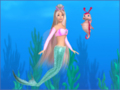 Главная героиня Barbie Mermaid Adventure и ее друг