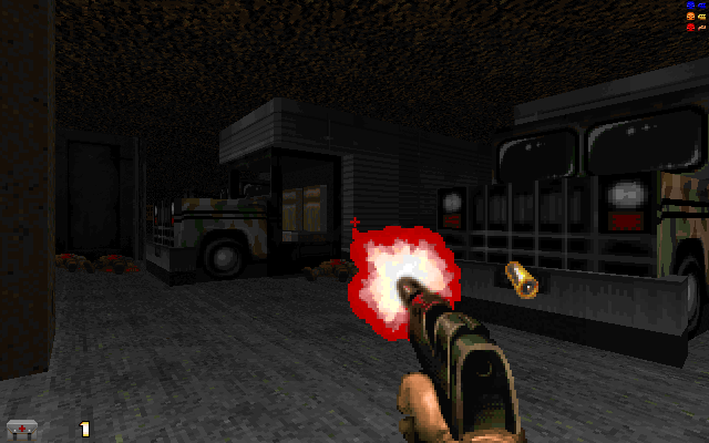 Action Doom 2: Urban Brawl Стрельба