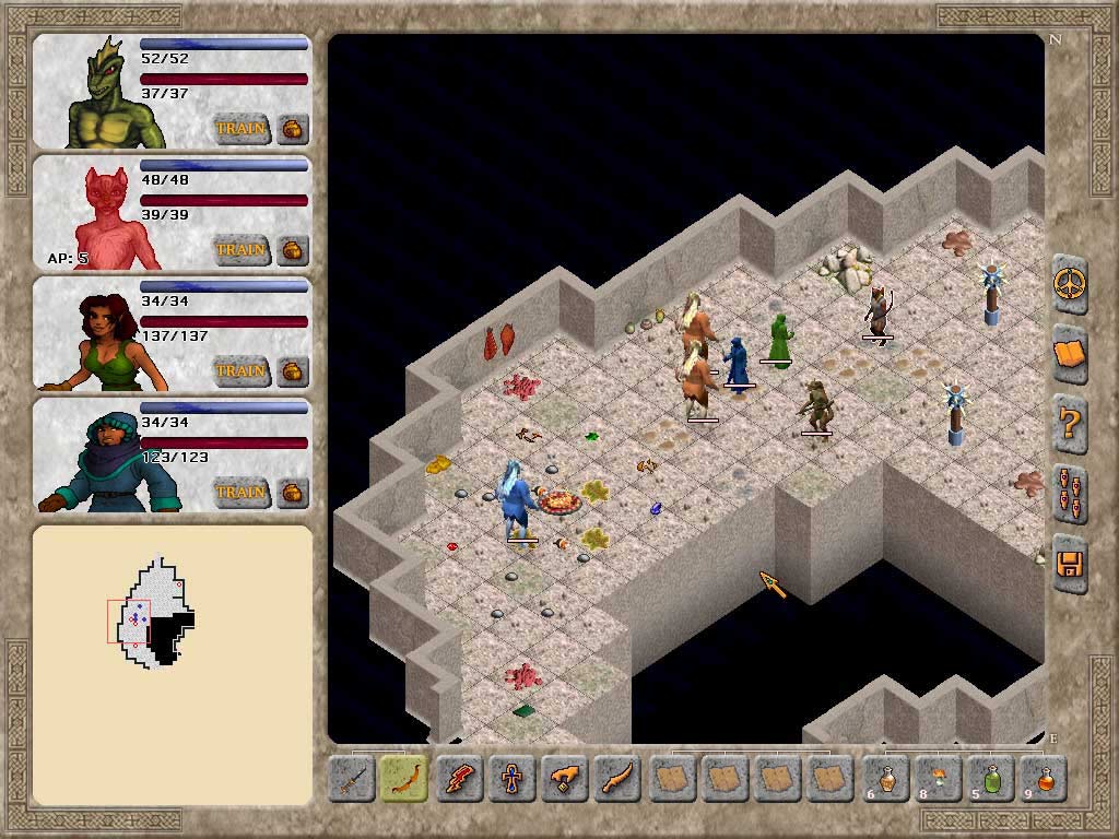 Avernum 4 Игровой мир Avernum 4