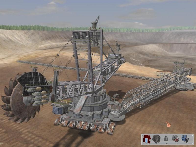 Bagger Simulator 2008 Огромная машина