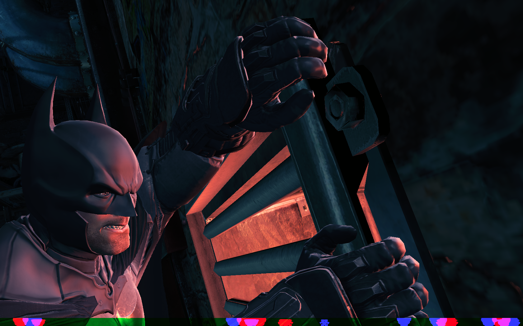 Batman: Arkham Origins Снимаем решетку