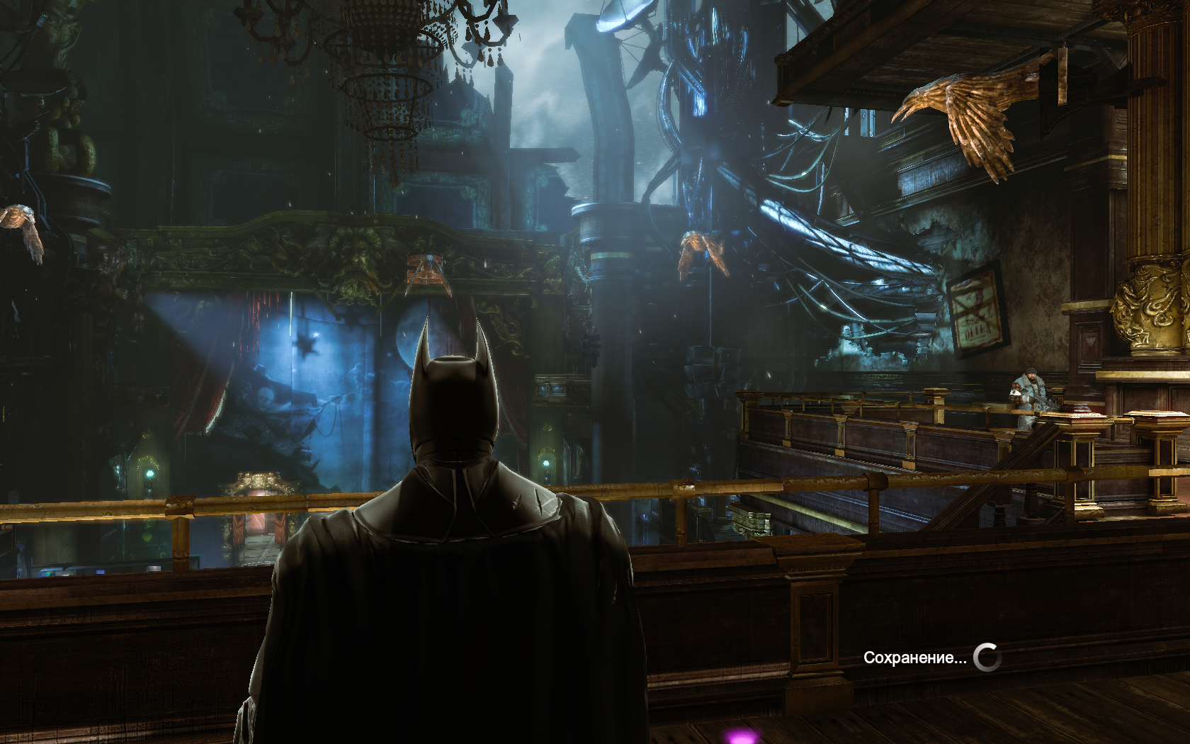 Batman: Arkham Origins Интересный интерьер