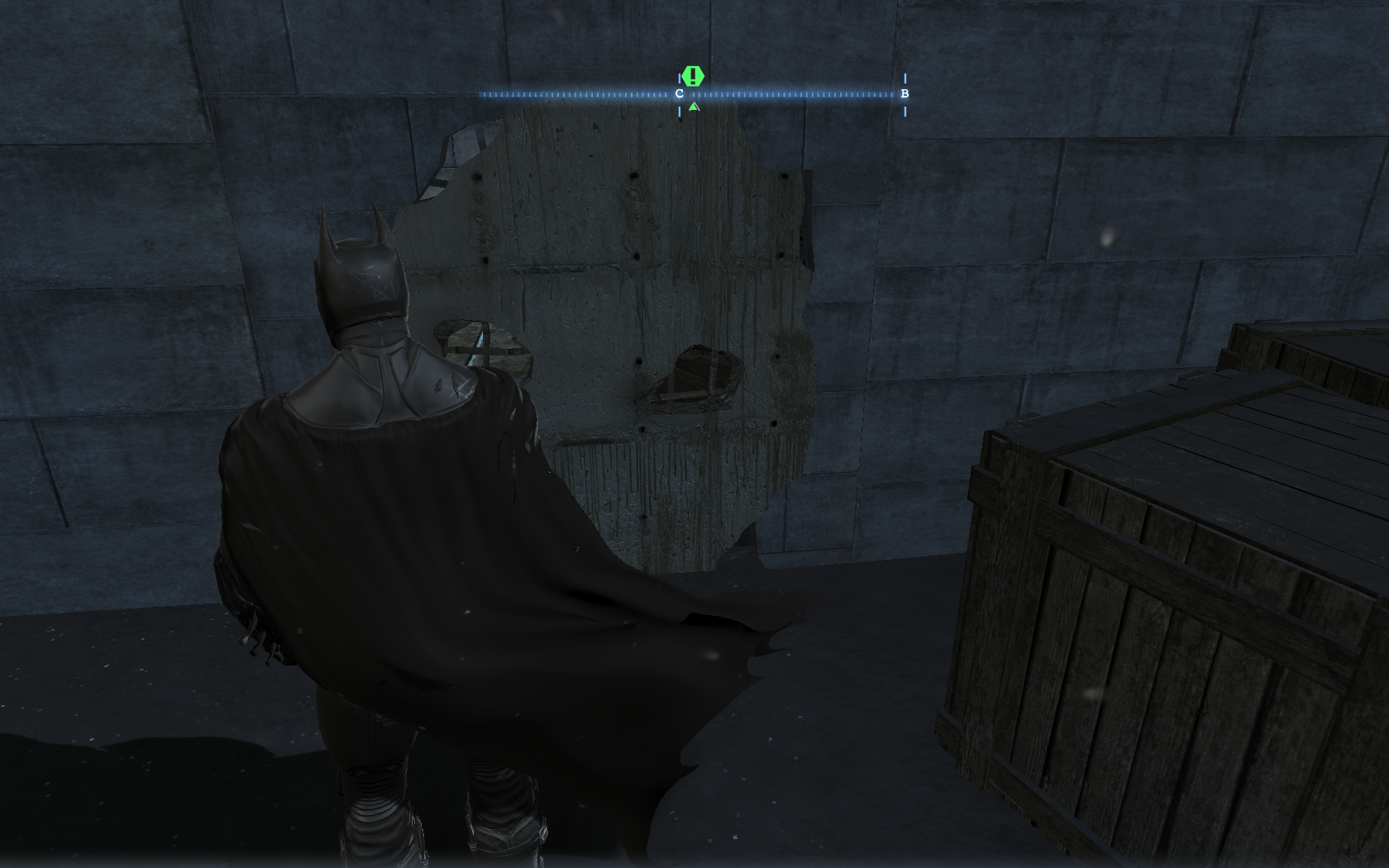 Batman: Arkham Origins Хлипкая стена