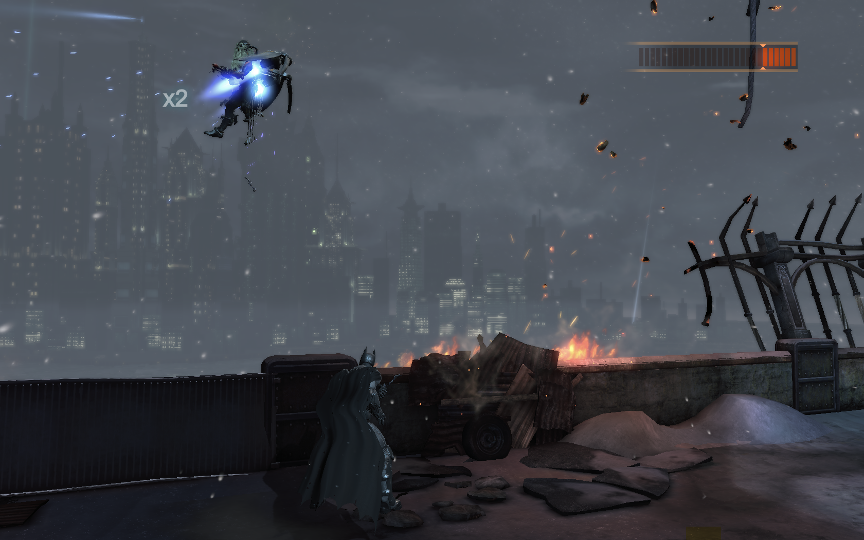 Batman: Arkham Origins Бой против Светлячка