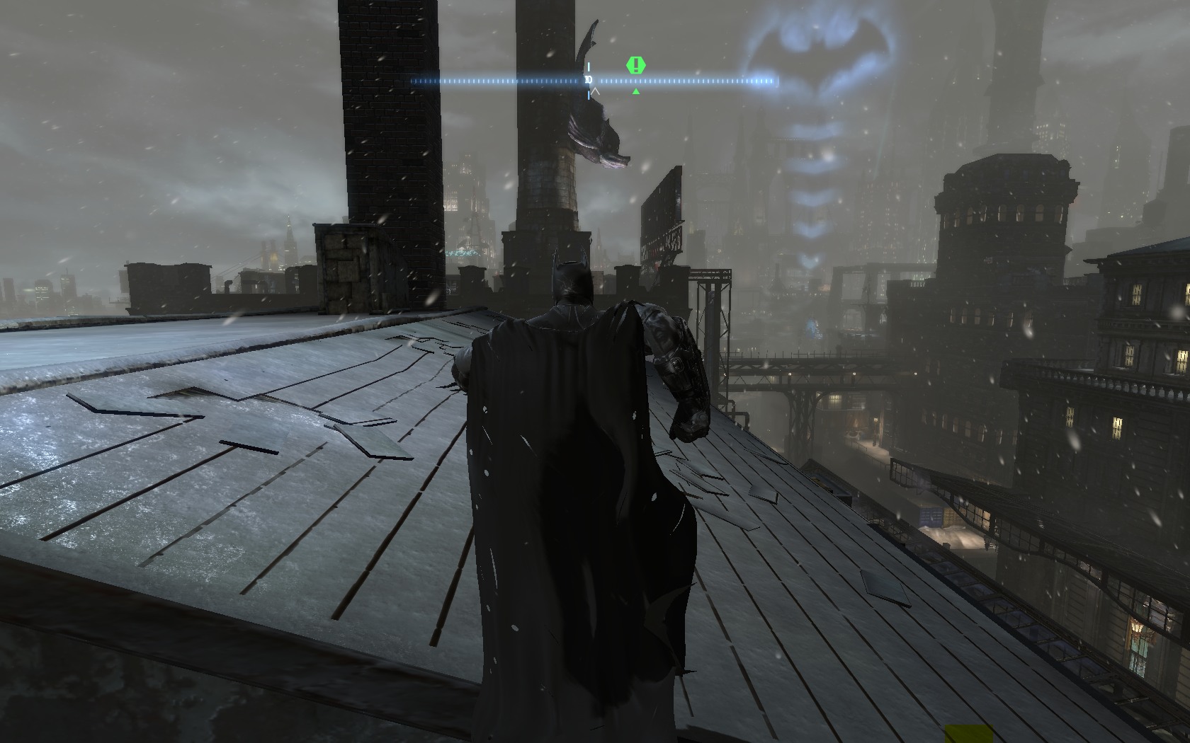 Batman: Arkham Origins На крыше