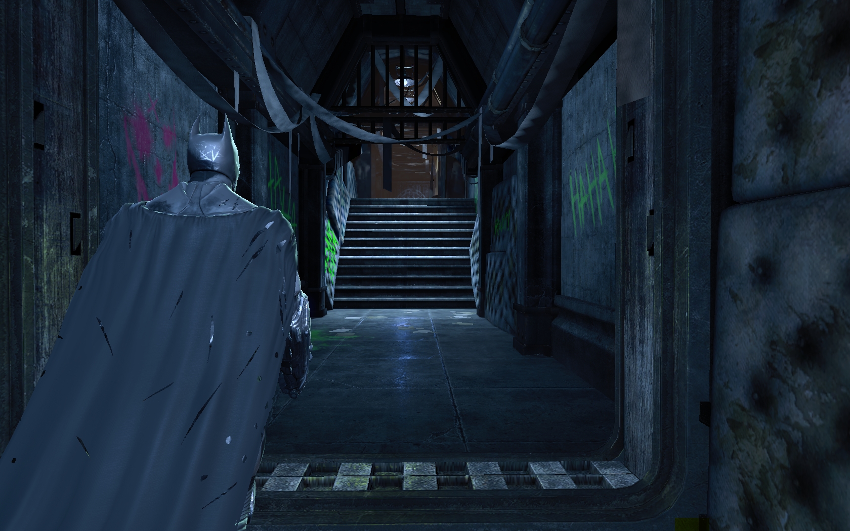 Batman: Arkham Origins Лестница