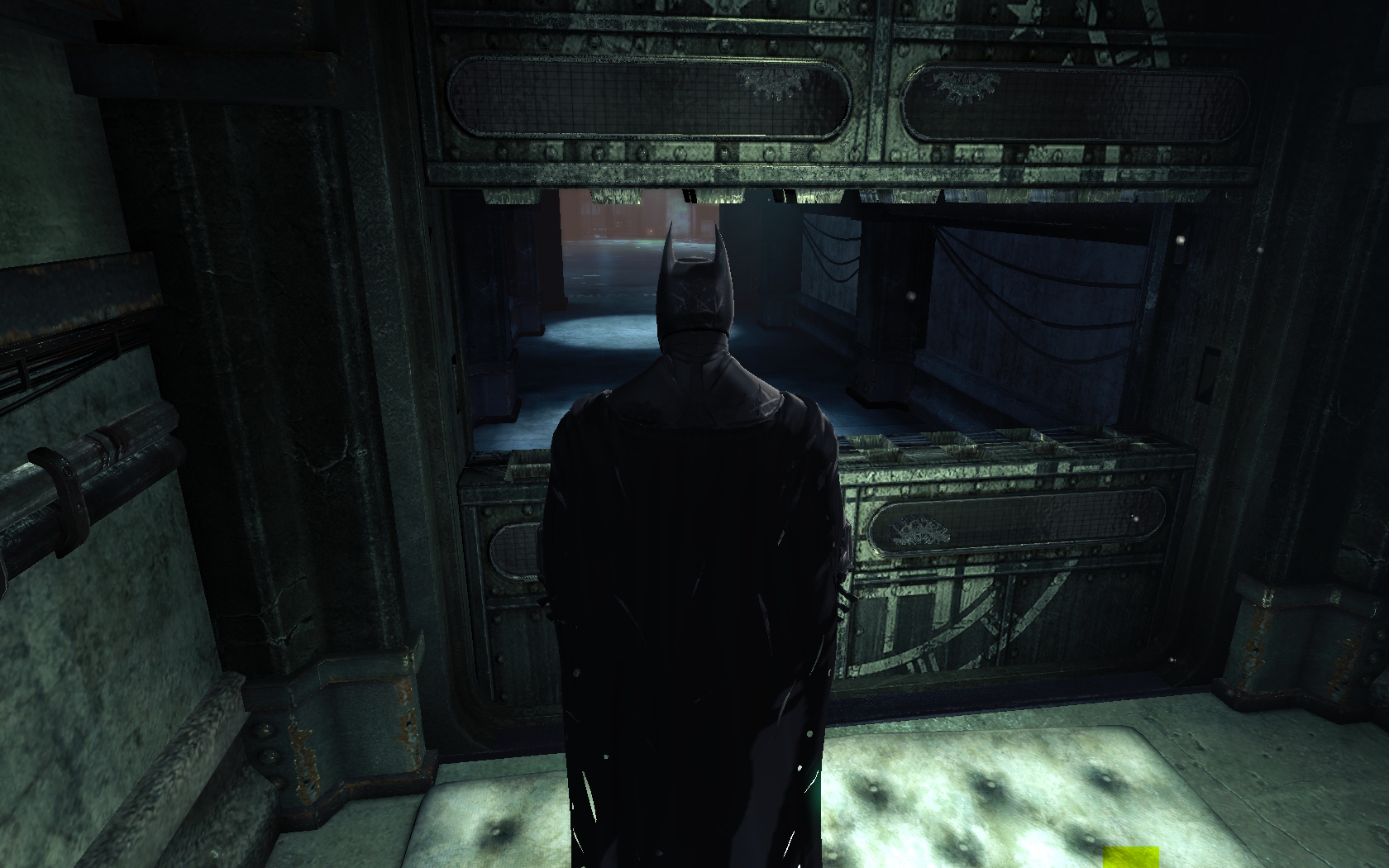 Batman: Arkham Origins Открывающиеся двери