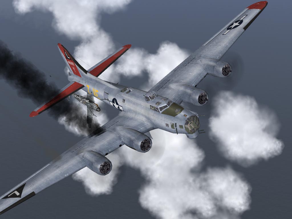 Ил-2 Штурмовик: Забытые сражения. Второй фронт Подбитый бомбардировщик
