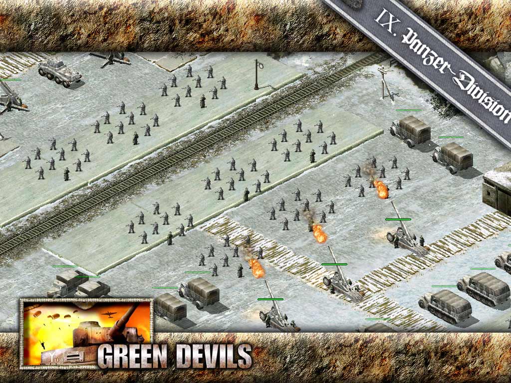 Blitzkrieg: Green Devils Геймплей Blitzkrieg: Green Devils