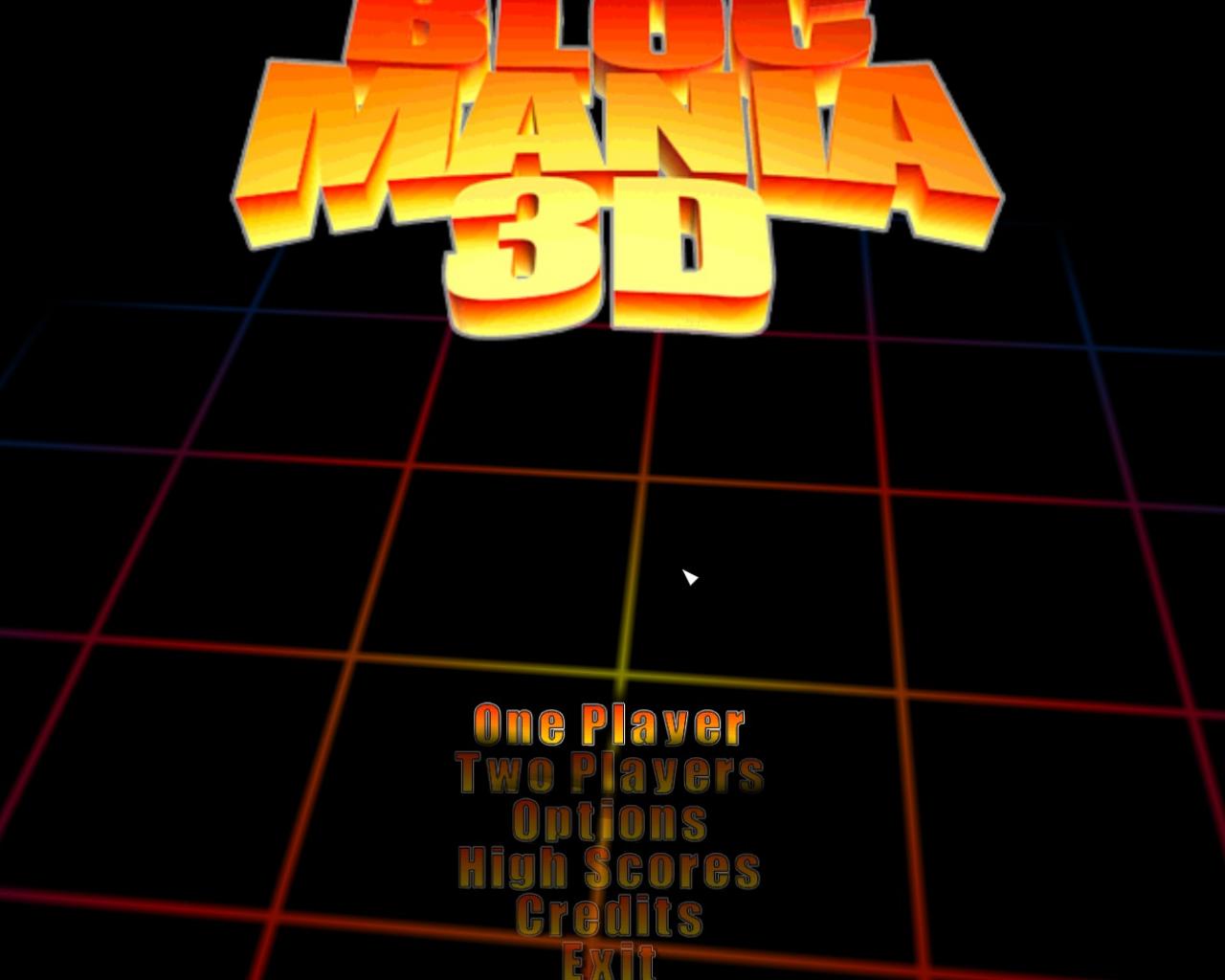 Blocmania 3D Главное меню Blocmania 3D