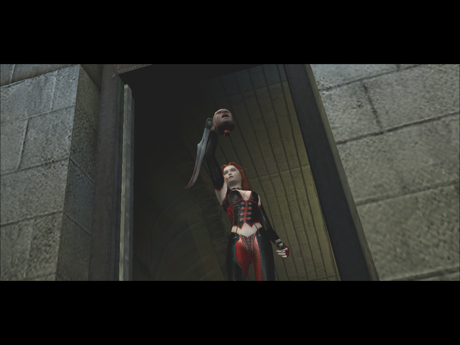 BloodRayne Вот так можно пройти в дверь, защищенную глазком в BloodRayne