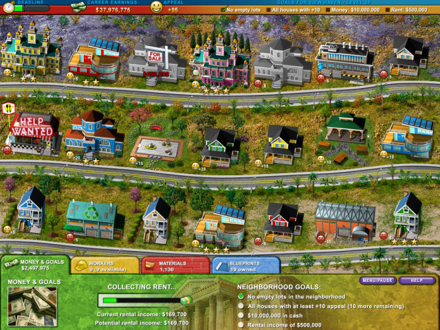 Build-a-lot 2: Town of the Year Игровой процесс