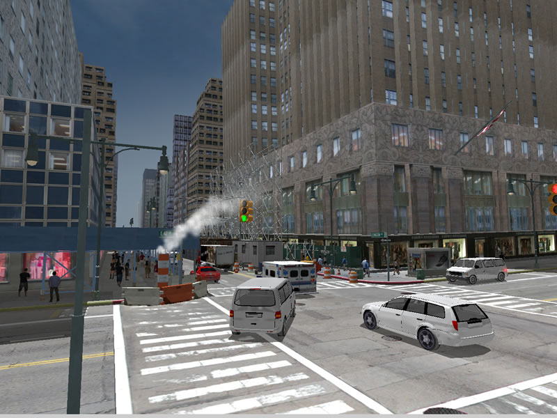City Bus Simulator 2010 Перекресток