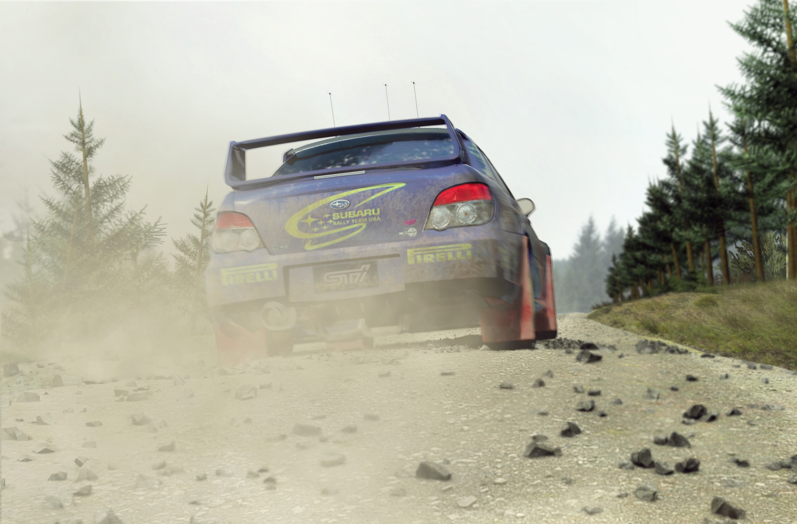 Colin McRae Rally 2007 Субару