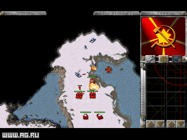 Command & Conquer: Red Alert - The Aftermath Геймплей
