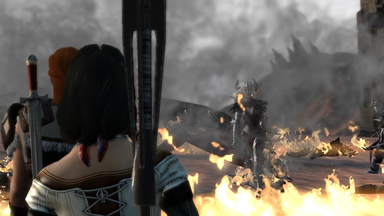 Dragon Age 2 Флемет в огне