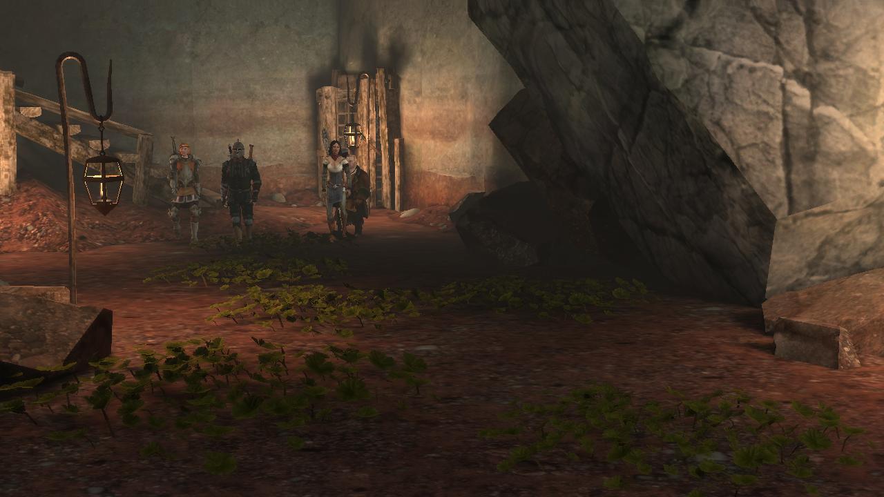 Dragon Age 2 Пещера, которую нам предстоит зачистить