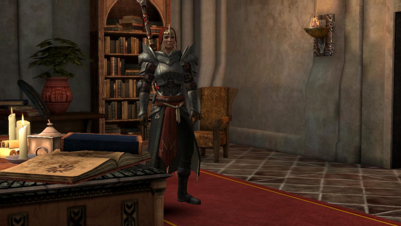 Dragon Age 2 Рыцарь-командор в кабинете