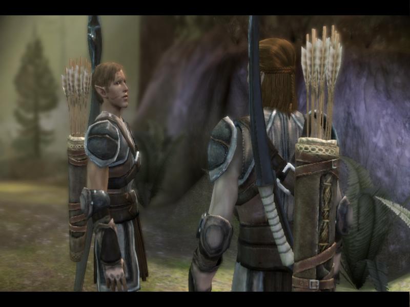Dragon Age: Origins Два эльфа