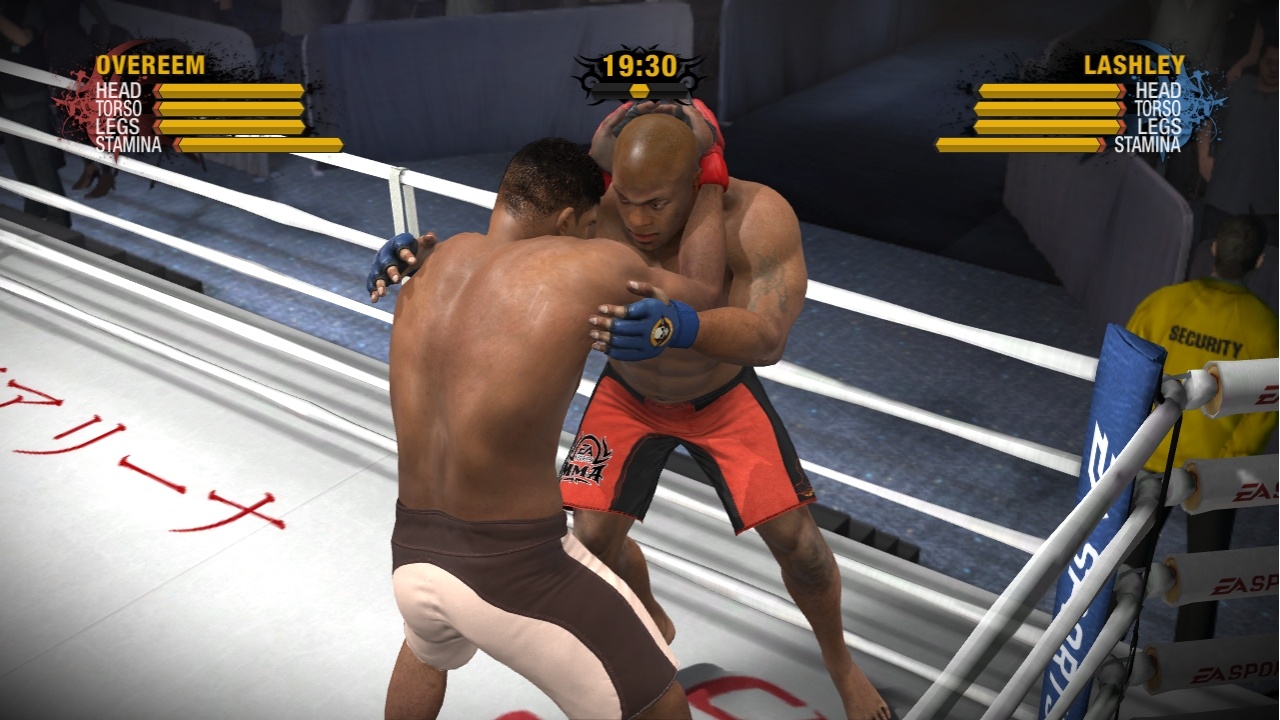EA Sports MMA Бой в ринге