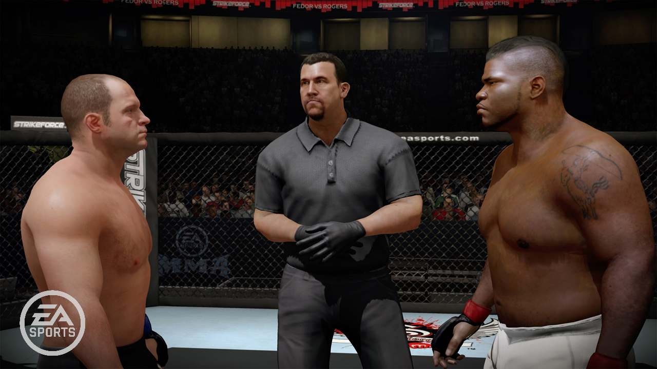 EA Sports MMA Серьезные мужчины