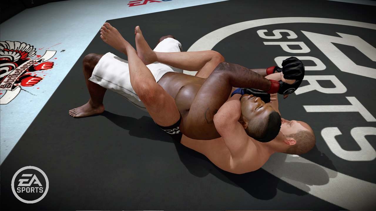 EA Sports MMA Удушающий прием