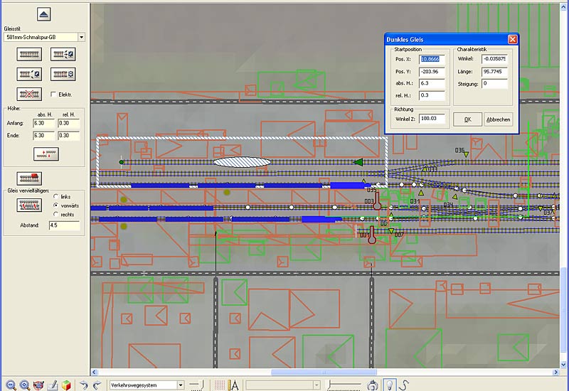 EEP Virtual Railroad 4 Схема станции