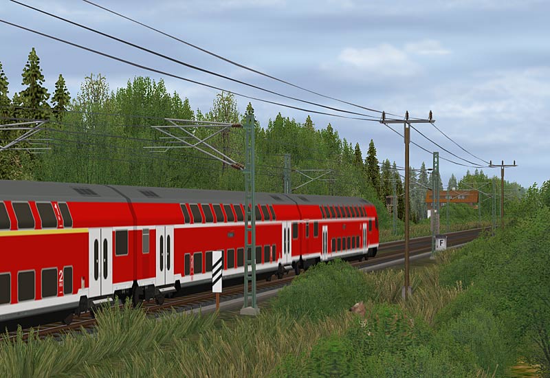 EEP Virtual Railroad 4 Электричка
