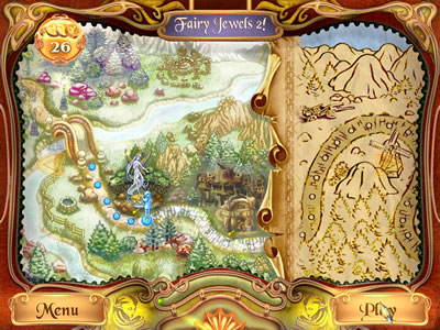 Fairy Jewels 2 Карта