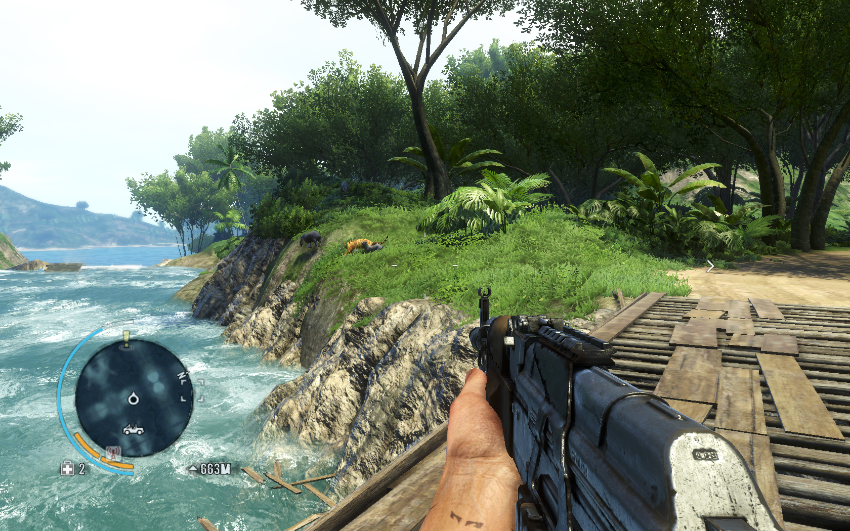 Far Cry 3 Тигр на охоте