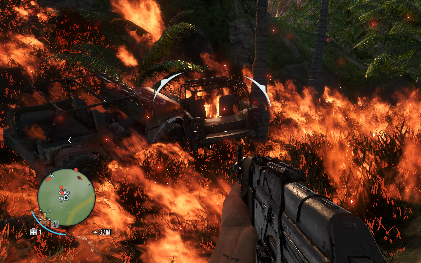 Far Cry 3 Пожар