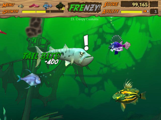 Feeding Frenzy 2: Shipwreck Showdown Один из уровней
