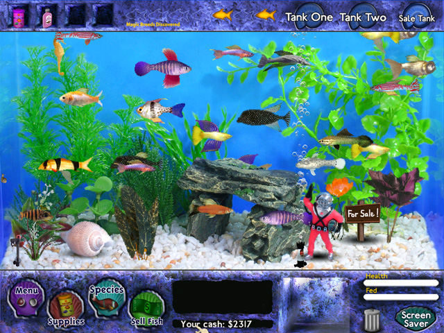 Fish Tycoon for Windows Аквариум