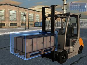 Forklift Truck Simulator 2009 Игровой процесс