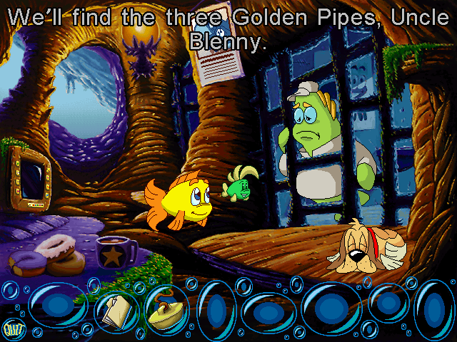 Freddi Fish 3: The Case of the Stolen Conch Shell Геймплей