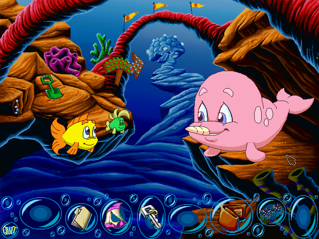 Freddi Fish 3: The Case of the Stolen Conch Shell Персонажи из игры