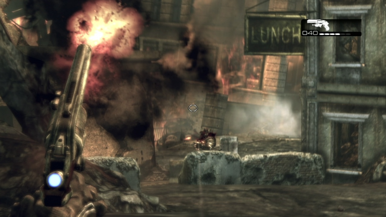 Gears of War 2 Взрыв