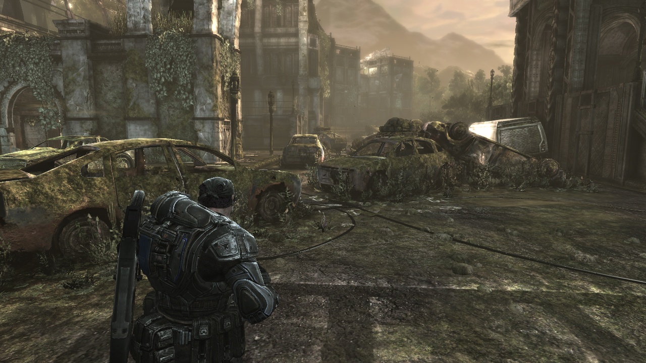 Gears of War 2 Разрвшенные улицы