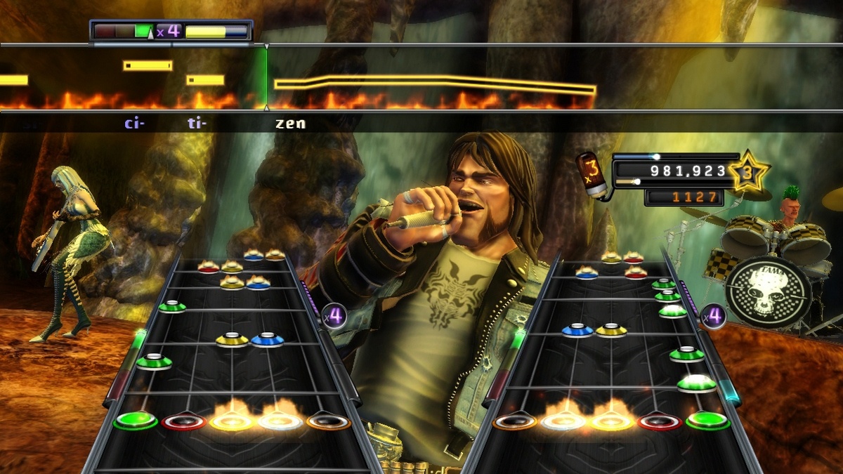 Guitar Hero: Warriors of Rock Игровой процесс