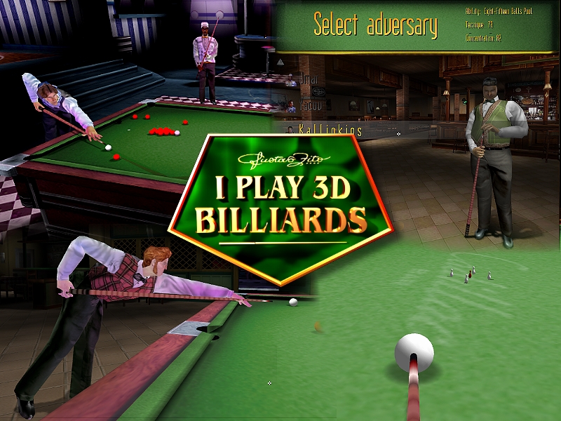 I Play 3D Billiards Игровой процесс
