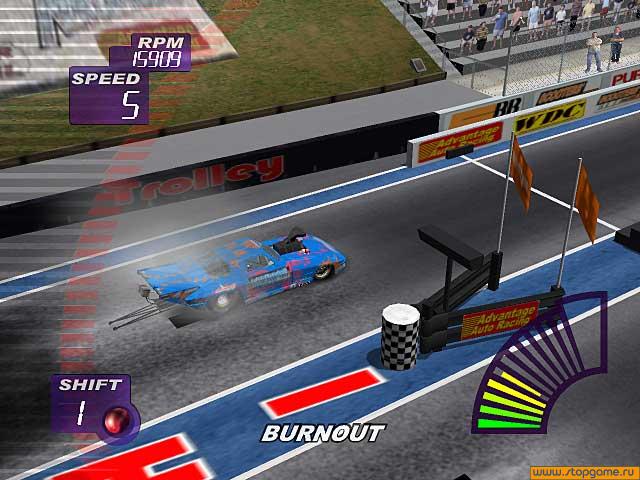 IHRA Professional Drag Racing 2005 Игровой процесс