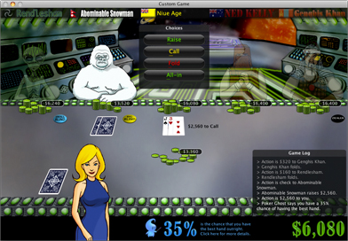 Imagine Poker 3 Геймплей