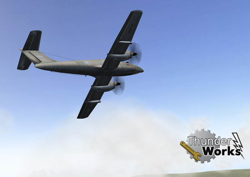 Jet Thunder: Falkands/Malvinas Двухмоторный самолет
